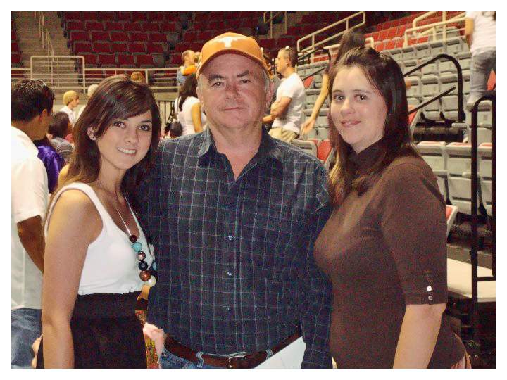 Michael and his daughters