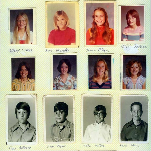 School pics - that's just crazy!